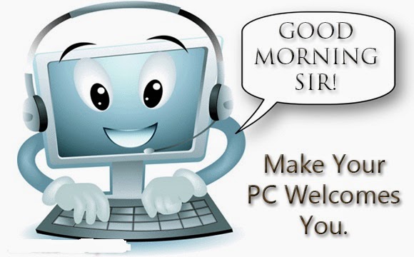How to make your computer welcome you on every reboot | Codingeek
